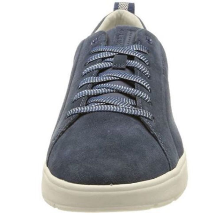 Immagine di SCARPE SNEAKERS GEOX UOMO U SPHERICA EC4 U25E7B 00022 BLU AVIO SCAMOSCIATA